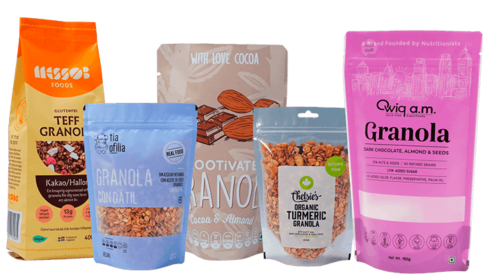 EMBALAGEM DE GRANOLA