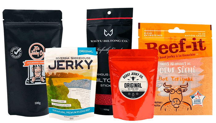 EMBALAGEM JERKY PERSONALIZADA