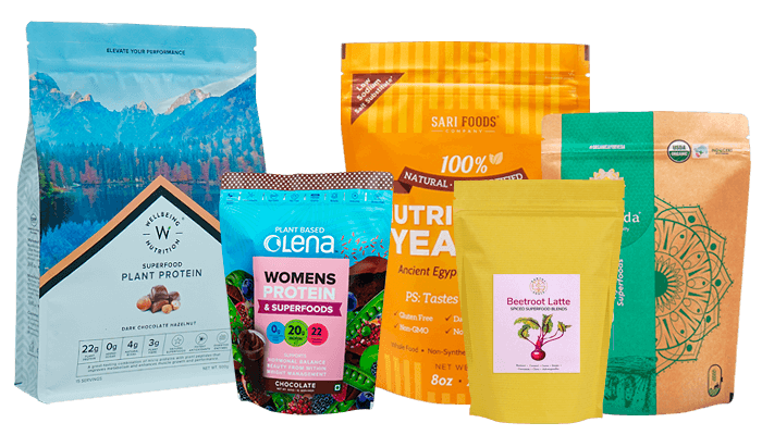 EMBALAGEM DE SUPERALIMENTOS